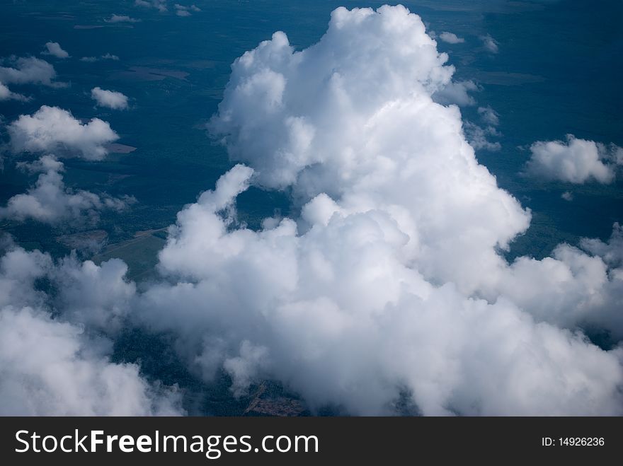 In the sky over Europe