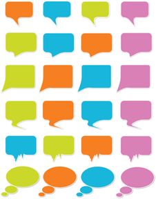 Speech Bubbles Royalty Free Stock Images