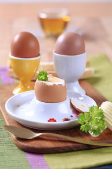 Boiled Eggs Royalty Free Stock Images Boiled Eggs Royalty Free Stock Images