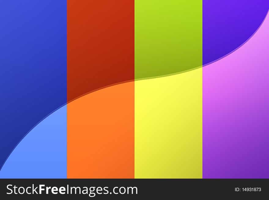 Funny background with 4 colors and gradient. Funny background with 4 colors and gradient