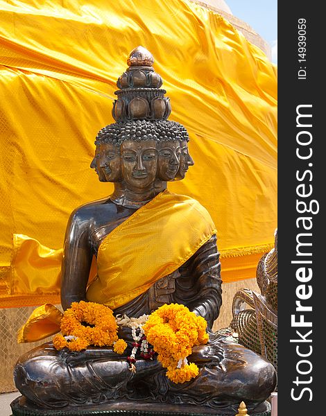 Budda In The Temple