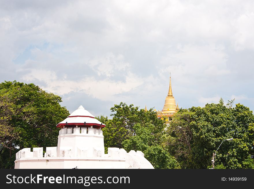 Travel in the bangkok holiday,temple thai on the sky , south of asia. Travel in the bangkok holiday,temple thai on the sky , south of asia