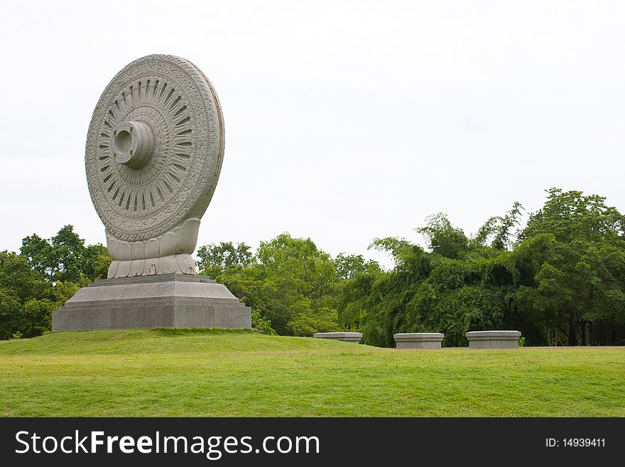 Bridge in the park,isolated on the background. Bridge in the park,isolated on the background