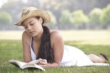 Girl Reading Book Stock Photos Girl Reading Book Stock Photos
