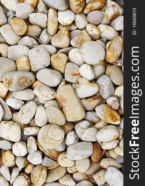 Abstract background with round pebble stones