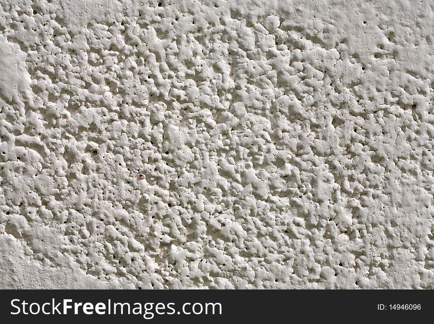 Close up of Grunge white cement wall : can be used as background