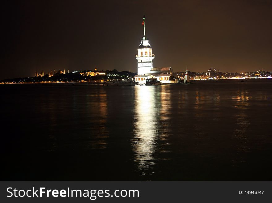 The Maiden's Tower in Istanbul-2010 European Capital of Culture
