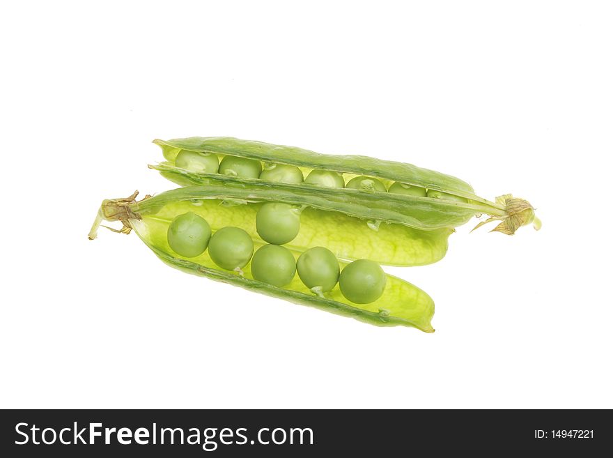 Fresh raw peas in pods. Fresh raw peas in pods
