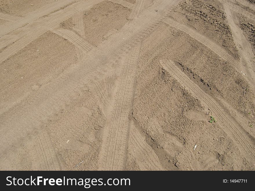 Traces on sand