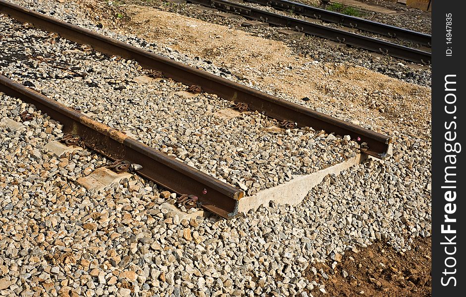 Railway track preparation for modernization