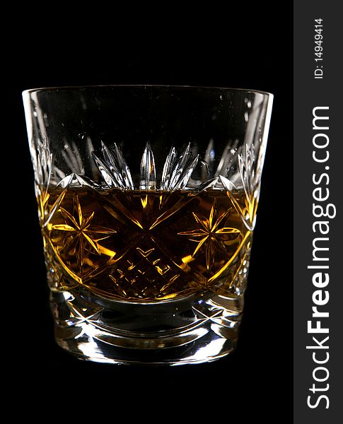 Whiskey In Crystal Glass