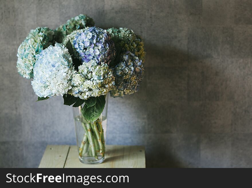 Beautiful Bouquet Of Flowers In A Vase