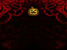 Halloween Card Royalty Free Stock Photo