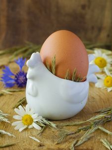 Egg In Eggcup Royalty Free Stock Photo Egg In Eggcup Royalty Free Stock Photo