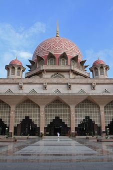 Putrajaya Mosque Stock Photo Putrajaya Mosque Stock Photo