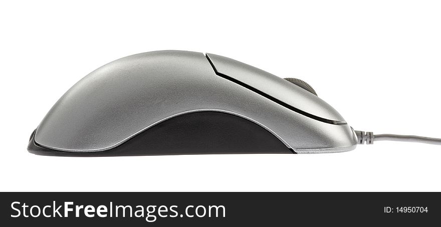 Computer mouse,isolated on white with clipping path.