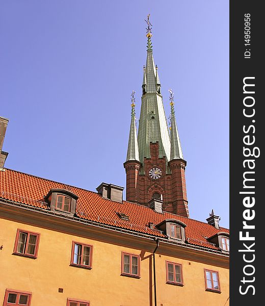 Architecture Detail of Stockholm, Sweden