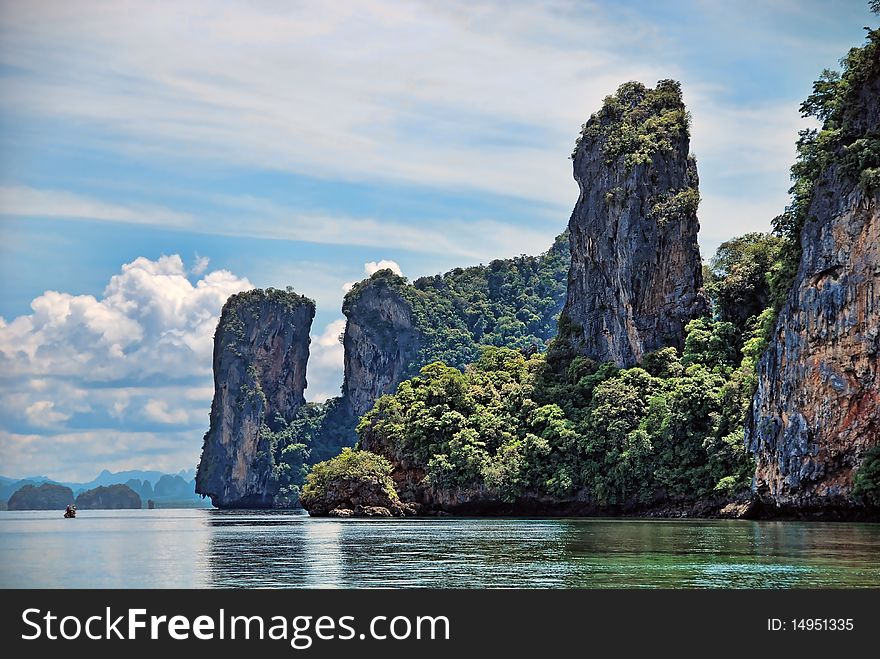 Detail of Thailand Island in the Phuket Province, Summer. Detail of Thailand Island in the Phuket Province, Summer