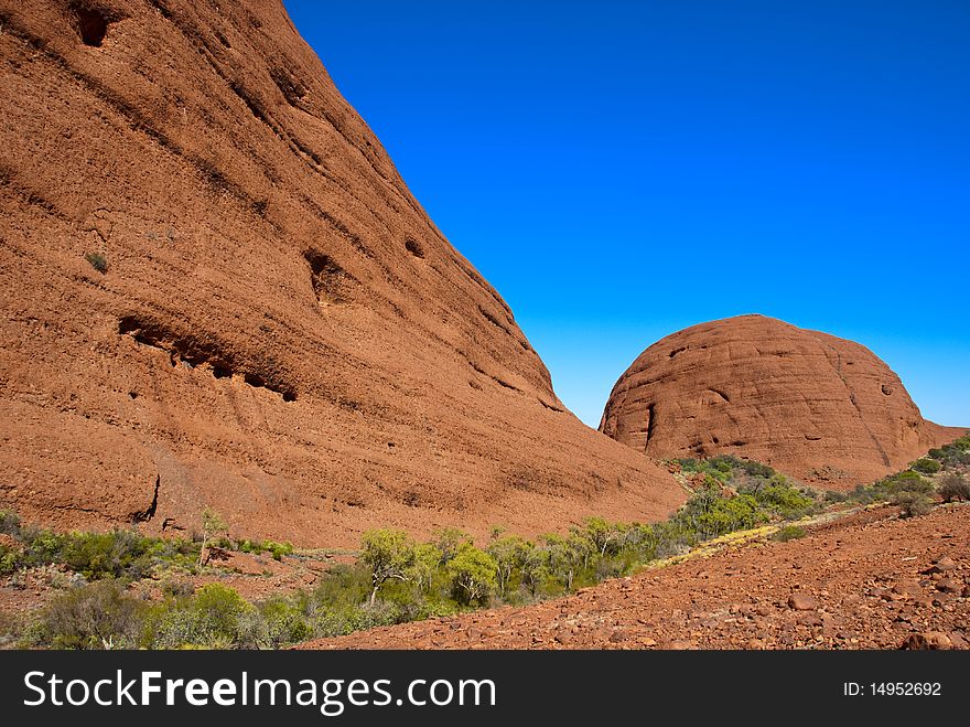 Bright and Sunny Day in the Australian Outback