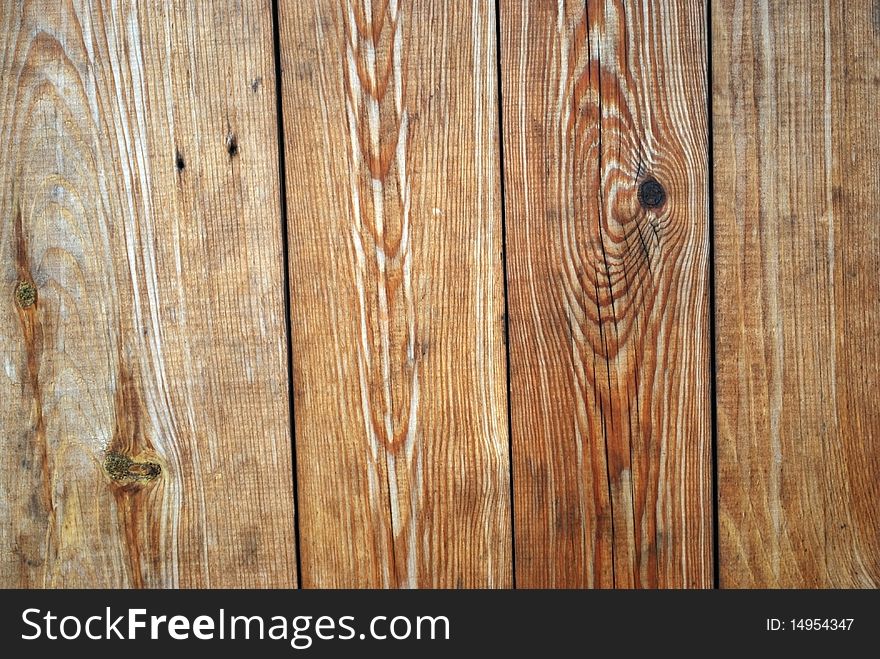 Background with texture of old yellow wood
