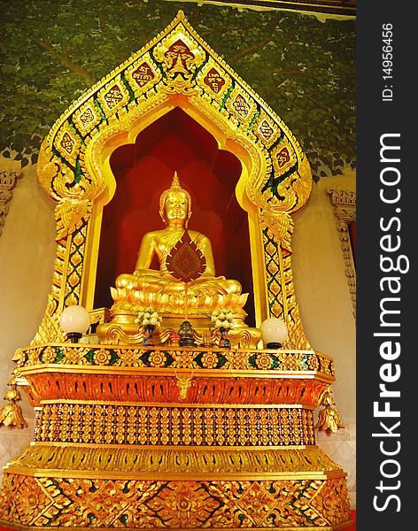 Buddha figure at Nakornpathom Thailand