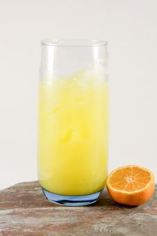 Orange And Juice Stock Photography Orange And Juice Stock Photography