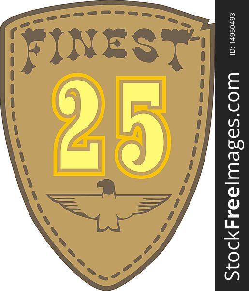 25 number of prey eagle emblem and graphic design. 25 number of prey eagle emblem and graphic design