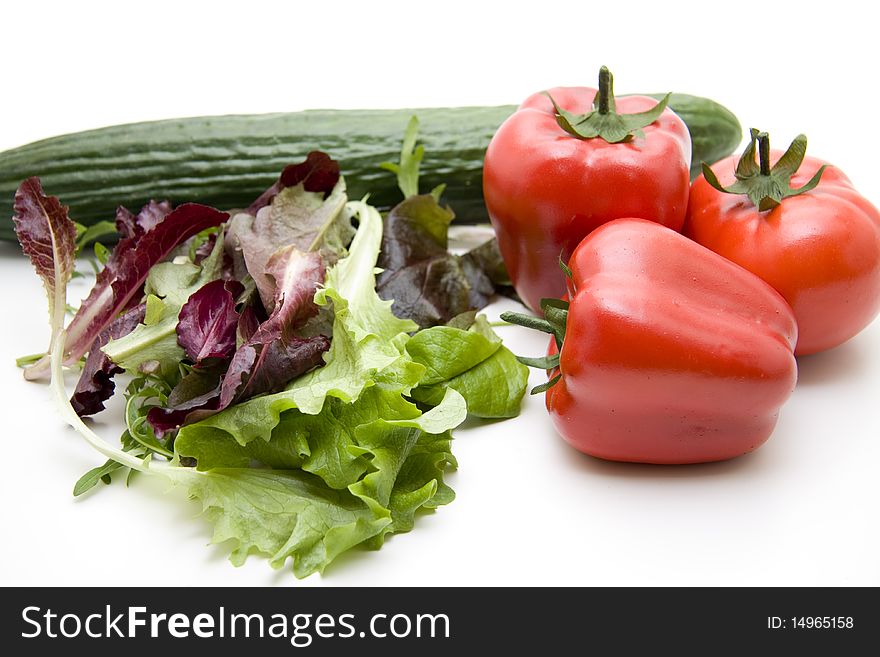 Salad With Paprika