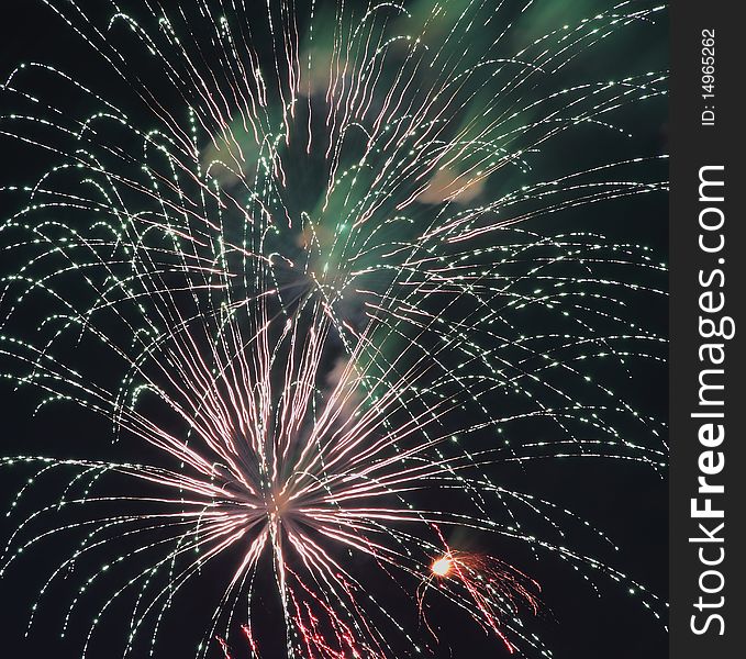 This was shot at Astoria Park, New York City on June 30, 2010. Fireworks display was held to celebrate the Independence Day. This was shot at Astoria Park, New York City on June 30, 2010. Fireworks display was held to celebrate the Independence Day.