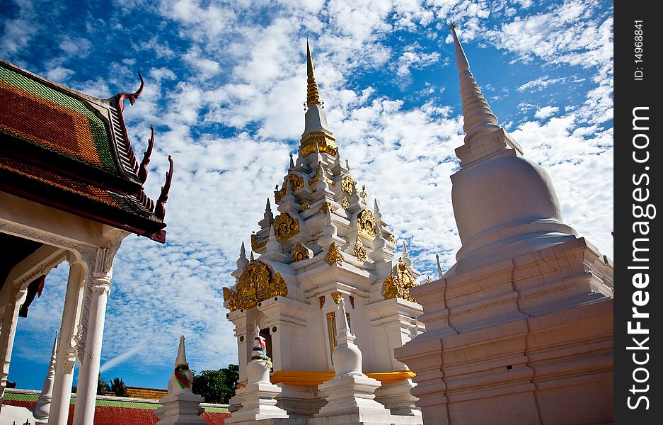 Pagoda is spritual of Thai people.