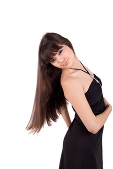Closeup Portrait Of A Sexy Woman Stock Photography Closeup Portrait Of A Sexy Woman Stock Photography