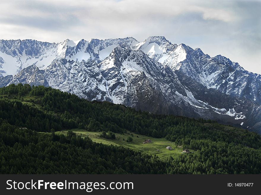 Farm In The Alps