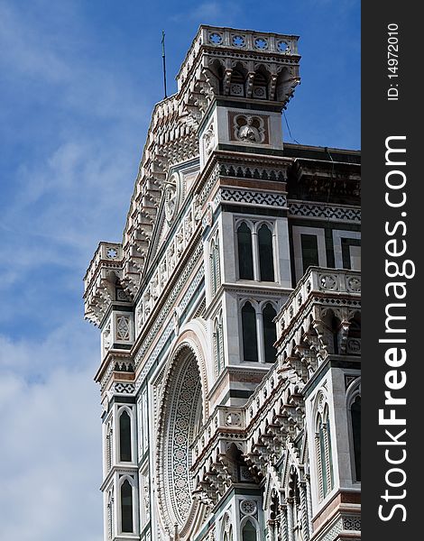 The dome of Florence. Detail of Santa maria del fiore