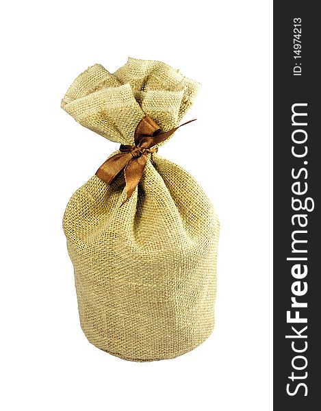 Burlap sack