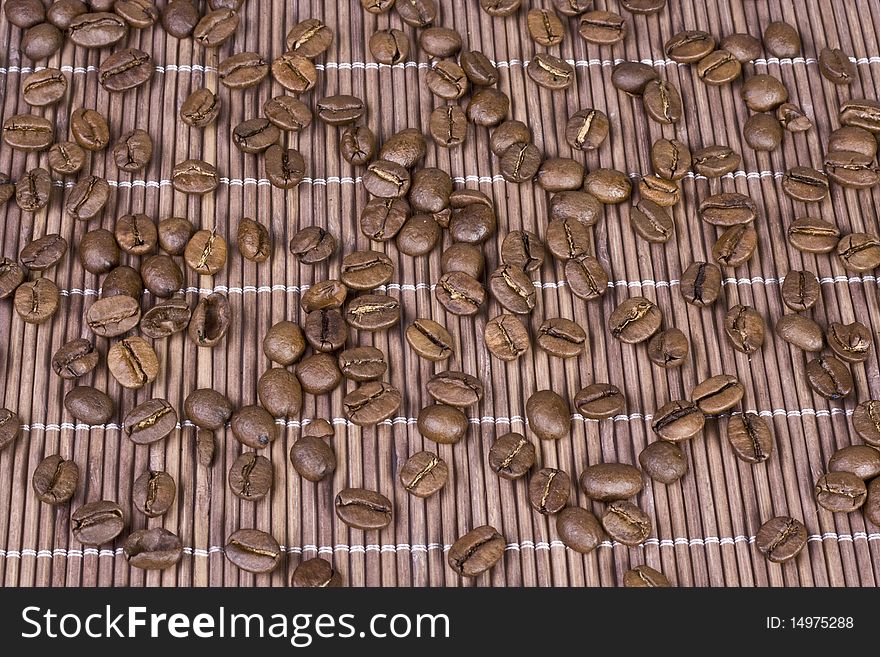 Coffee Bean on a table