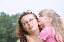 Mother And Daughter Royalty Free Stock Images Mother And Daughter Royalty Free Stock Images