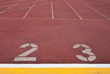 Running Track Royalty Free Stock Image Running Track Royalty Free Stock Image