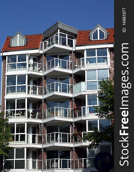 Hamburg residencial  house in Germany. Hamburg residencial  house in Germany