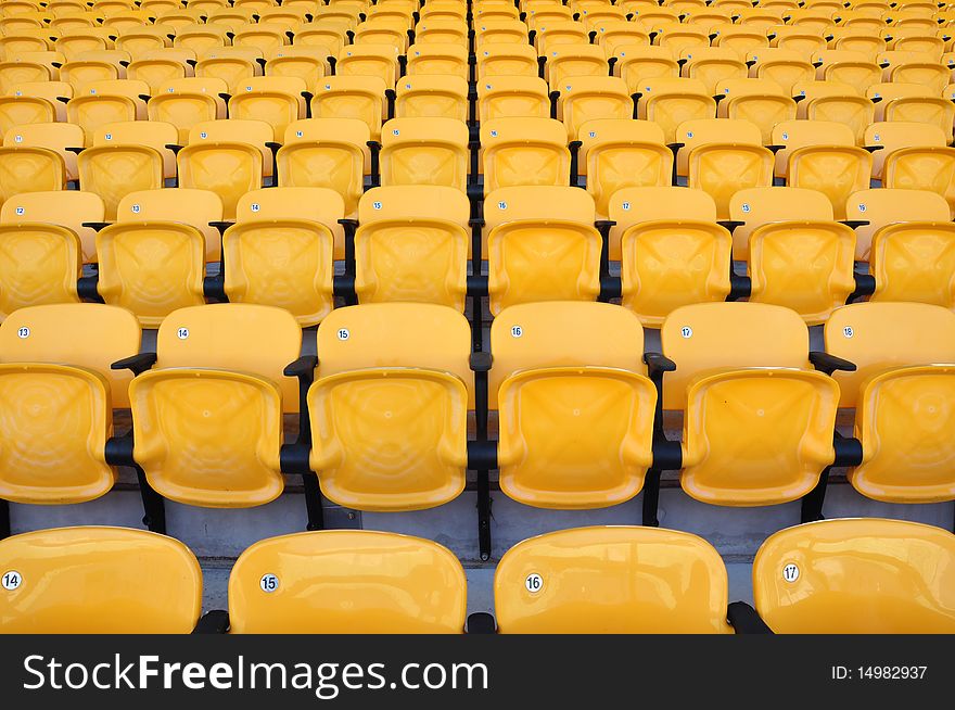 Row Yellow Seat