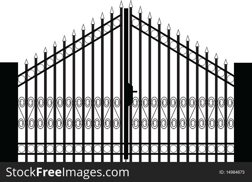 Gate silhouette