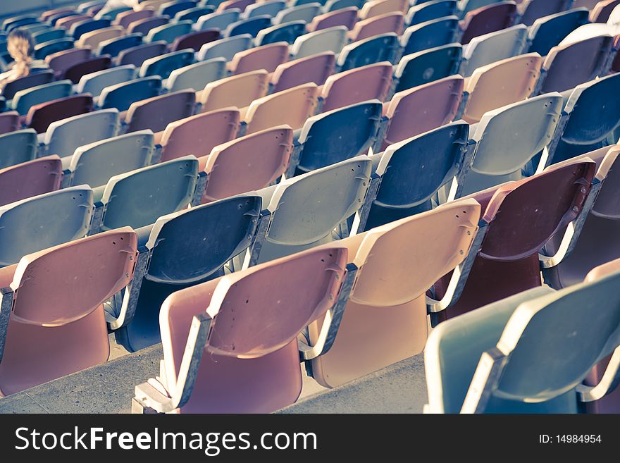 Retro Stadium Seats