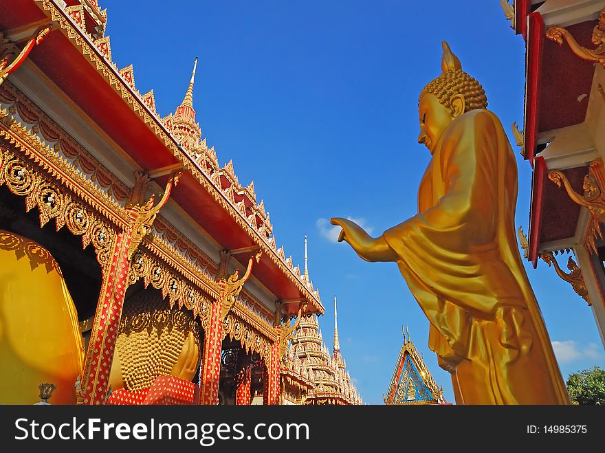 Travel temple or Wat in Thailand. Travel temple or Wat in Thailand