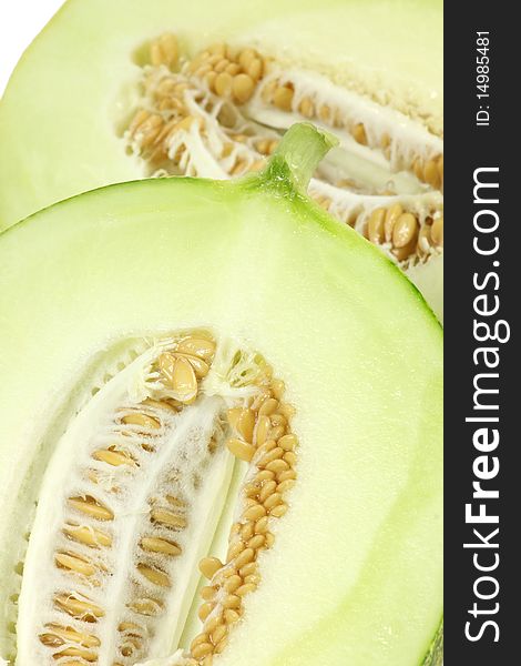 Muskmelon with excellent Clipping path ready for your creativity