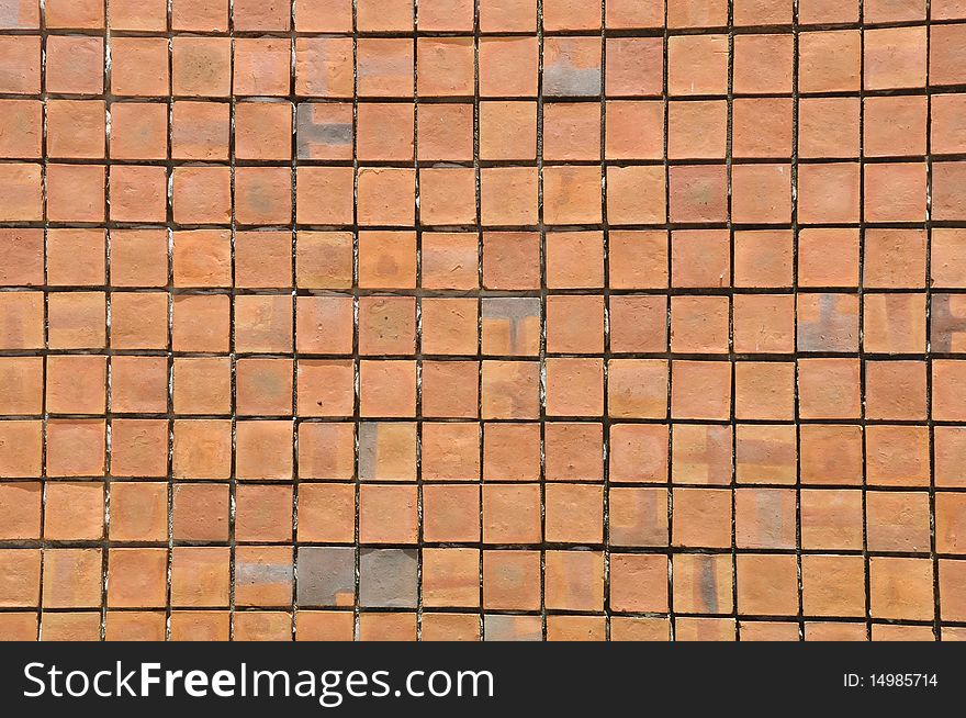 Square Size Brick Wall