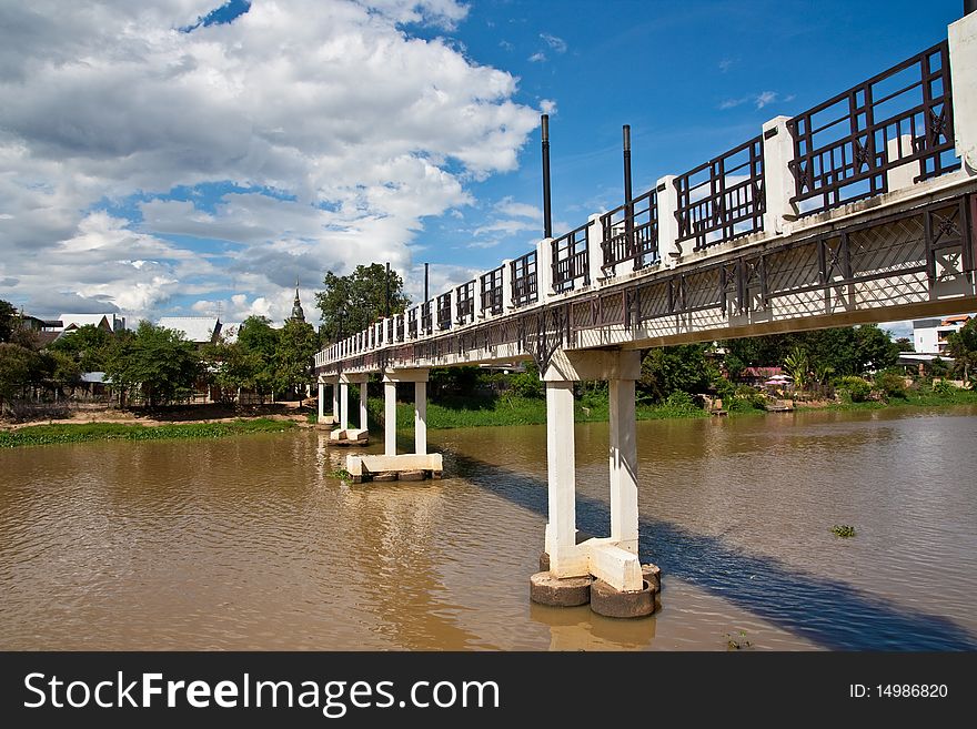Image of the Ping River in Chiang Mai. Image of the Ping River in Chiang Mai