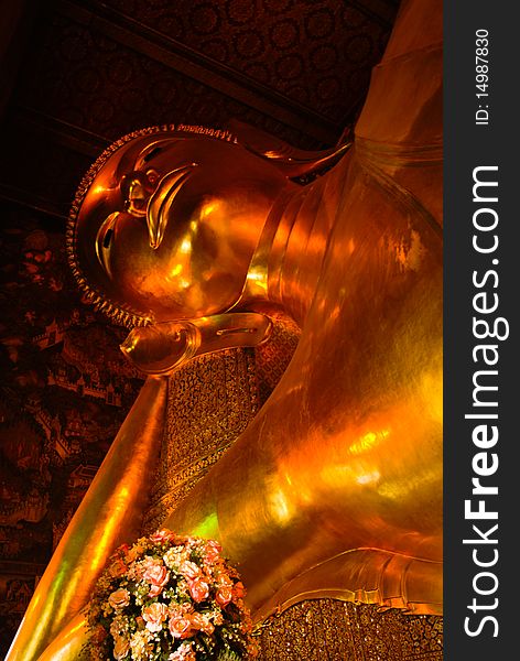 big buddha in wat por thailand. big buddha in wat por thailand