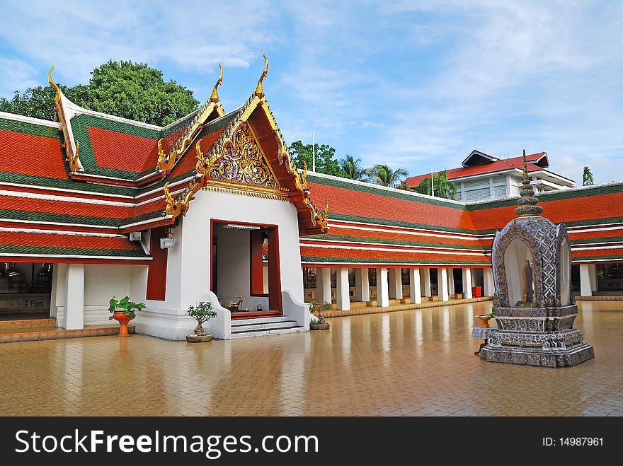 Travel temple or Wat in Thailand. Travel temple or Wat in Thailand