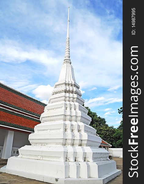 Pagoda at Phrasamutjaydee in  Thailand