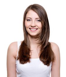 Beautiful Smiling Young Woman Royalty Free Stock Photography