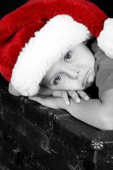 Sad Christmas Royalty Free Stock Images Sad Christmas Royalty Free Stock Images